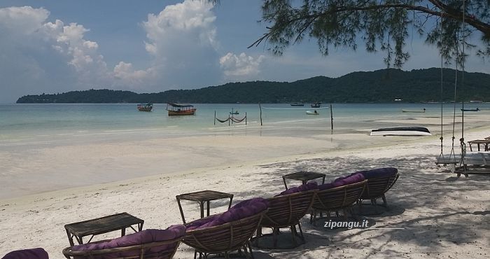 Volare in Cambogia: Koh Rong Sanloem, facilmente raggiungibile dall'aeroporto di Sihanouk