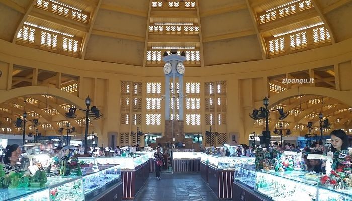 Cambogia: il Mercato centrale di Phnom Penh