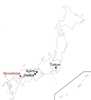 Dove si trova Hiroshima: localizzazione