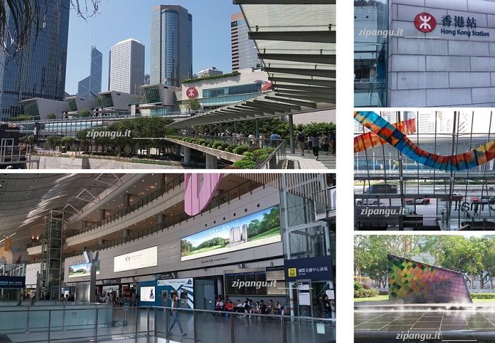Stazione di Hong Kong (Isola di Hong Kong), capolinea dell'Espresso Aeroportuale