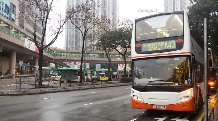 Autobus A43 a Hong Kong, Stazione di Sheung Shui