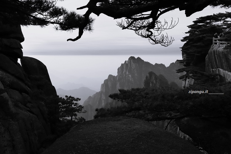 Huangshan: dintorni della Feilaishi (la 