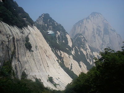 Huashan (Monte Hua): panorama Cina: Monte Huashan
