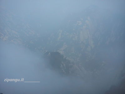 Huashan (Monte Hua): panorama Cina: Monte Huashan, panorama