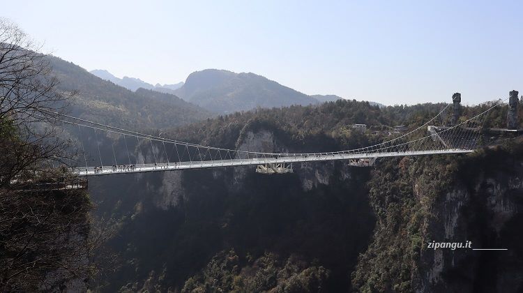 Hunan: DaXiaGu; il Ponte di Vetro