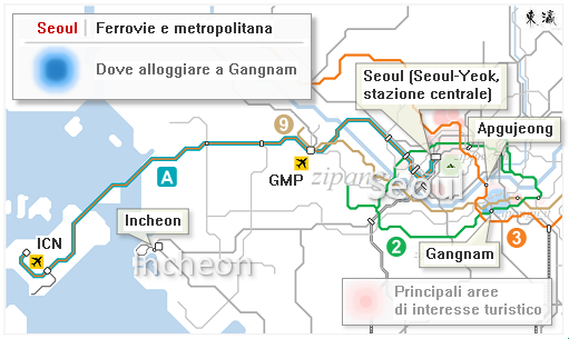 Seoul, dove dormire a Gangnam: mappa dei migliori quartieri dove pernottare