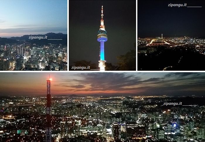 Cosa fare a Seoul: vedere il panorama dalla Torre del Monte Namsan