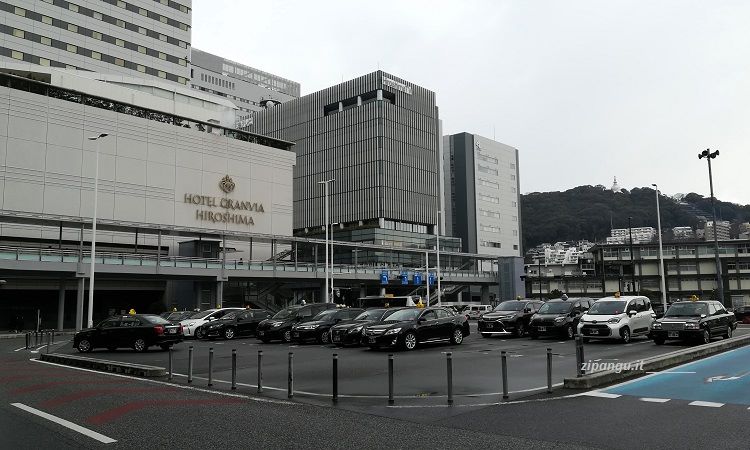 Un albergo di fascia medio-alta presso la Stazione di Hiroshima (Hiroshima-Eki)