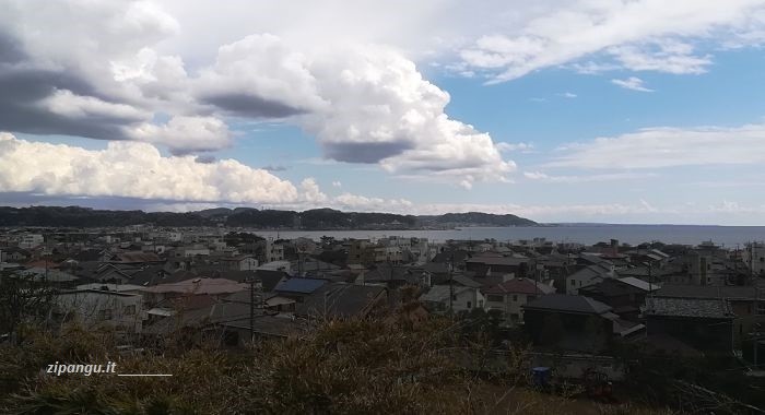 Kamakura vista dall'alto
