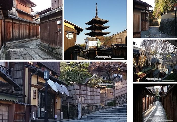 Architettura storica da vedere in Giappone: quartiere di Higashiyama a Kyoto