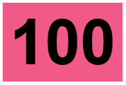 Simbolo della Linea di autobus 100
