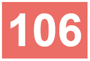 Simbolo della Linea di autobus 106