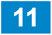 Simbolo della Linea di autobus 11