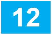 Simbolo della Linea di autobus 12