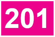 Simbolo della Linea di autobus 201