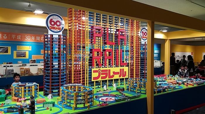 Cosa fare a Kyoto con i bambini: giocare nell'area divertimenti per i più piccoli del Museo Ferroviario di Kyoto