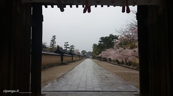Visita allo Horyu-Ji (Nara): il portale Todai-mon