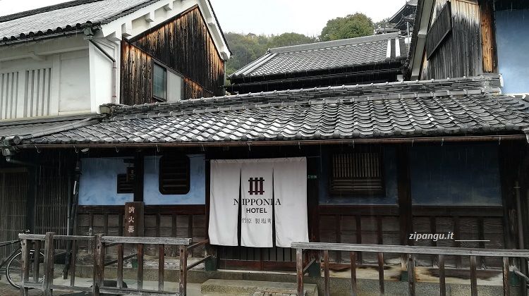 Giappone: un albergo della catena Nipponia ospitato in un edificio storico di Takehara
