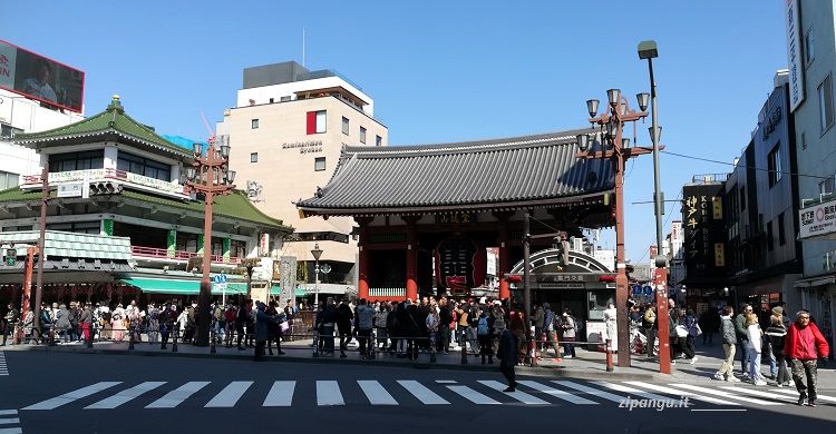 Asakusa (Tokyo): il Kaminarimon Ryokan