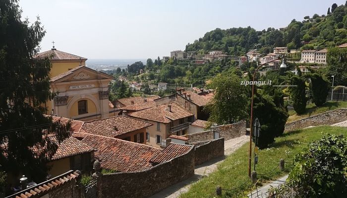 Itinerario tra Bergamo Alta e il Colle di San Vigilio