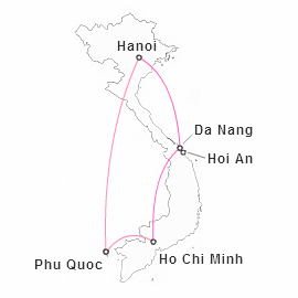 Itinerario di 10 giorni in Vietnam: Phu Quoc - Città di Ho Chi Minh - Hoi An - Da Nang - Hanoi