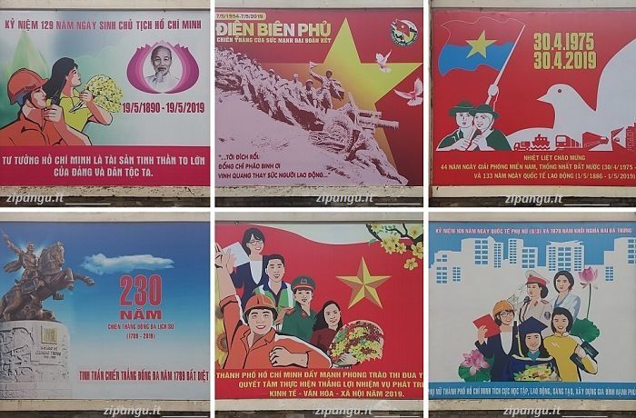 Cosa vedere in Vietnam: i manifesti della propaganda