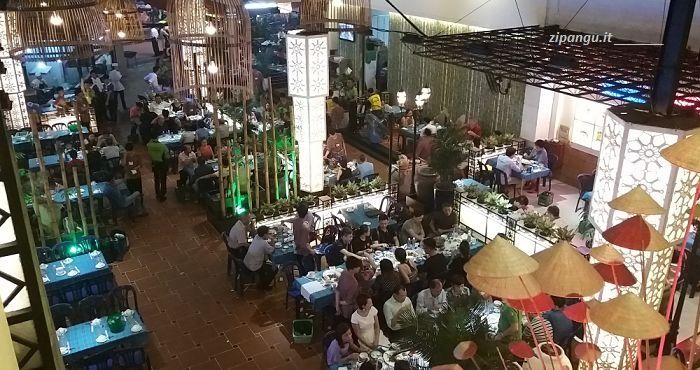 Un ristorante a Città di Ho Chi Minh