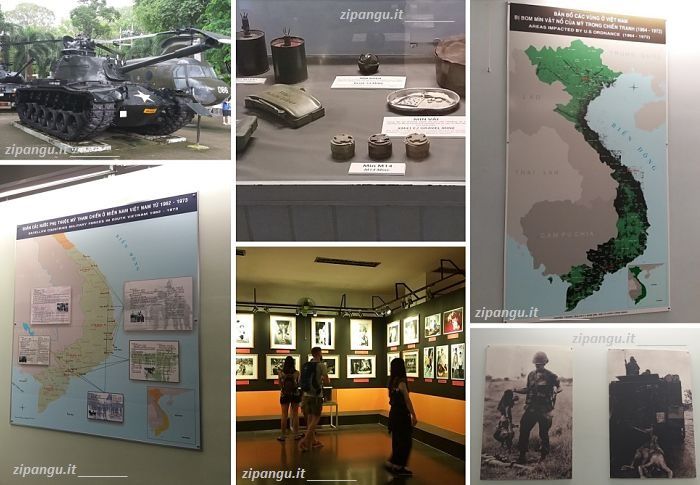 1° giorno del viaggio in Vietnam: visita al Museo dei Residuati Bellici di Città di Ho Chi Minh