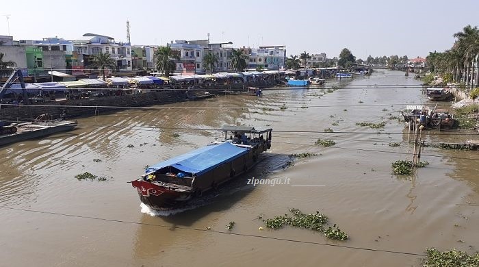 In moto nel Delta del Mekong: Distretto di Thap Muoi, My An (Mỹ An)
