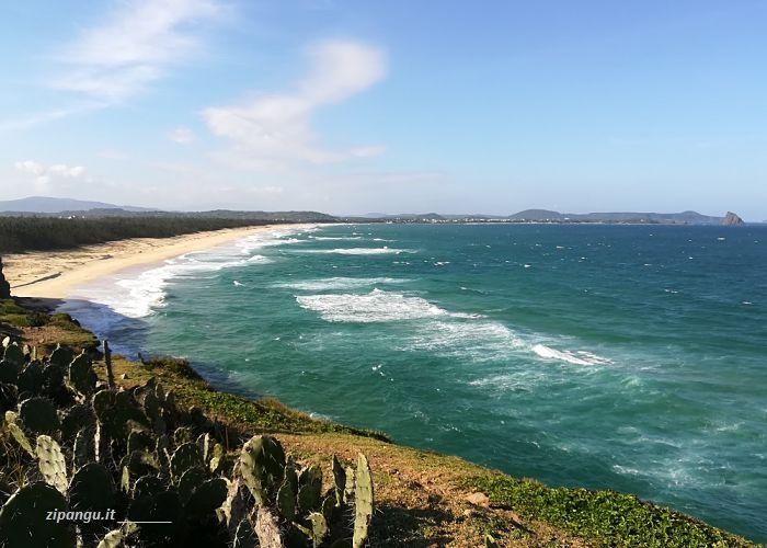 Mare in Vietnam: litorale a nord del Capo Ganh Ong